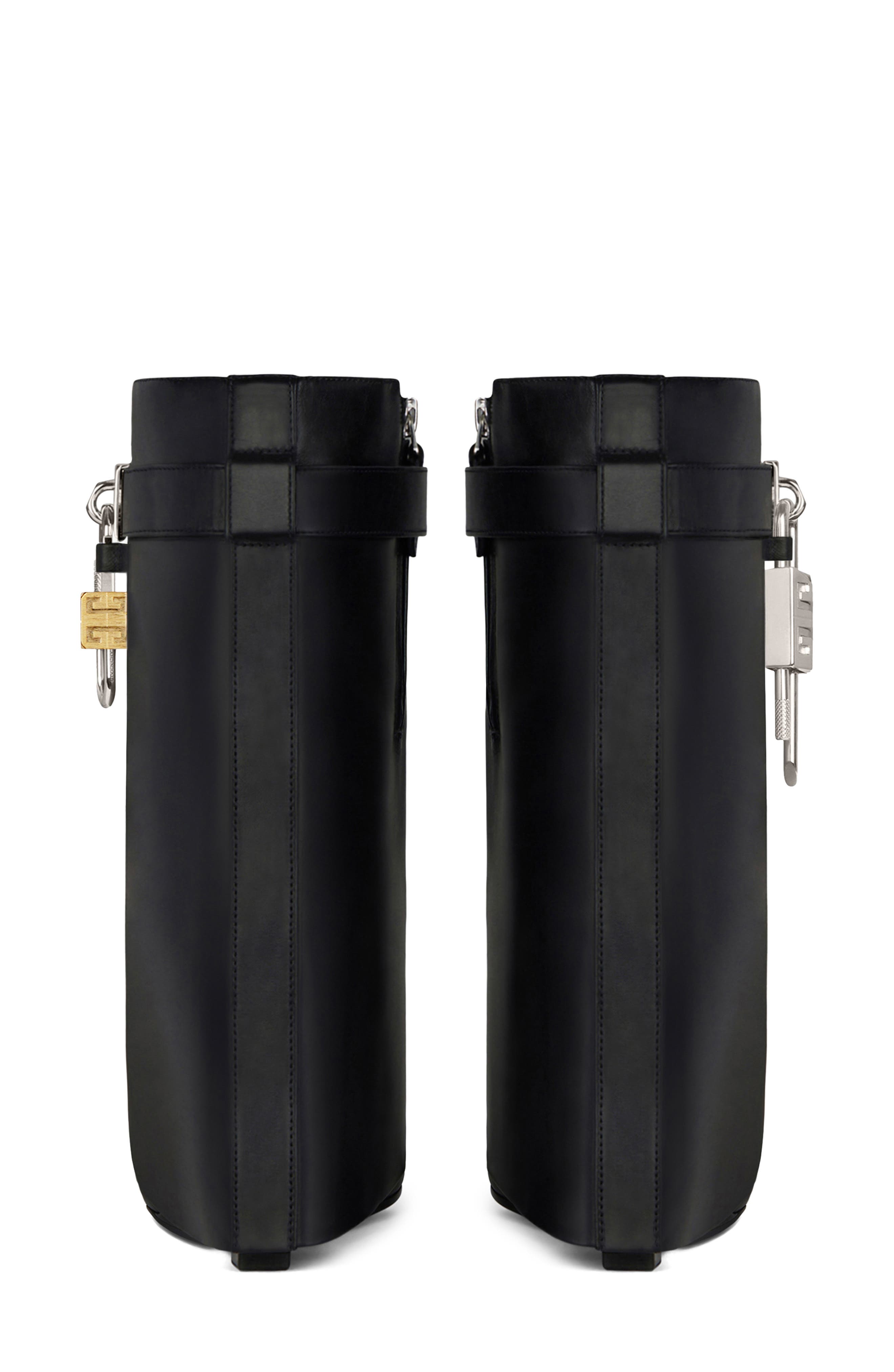 Givenchy Shark Lock Ankle Boot, Alternate, color, 