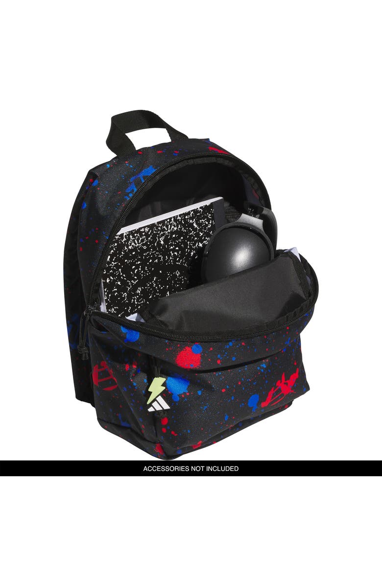 adidas Kids' Gotta Have It Backpack, Alternate, color, Splatter Black / White