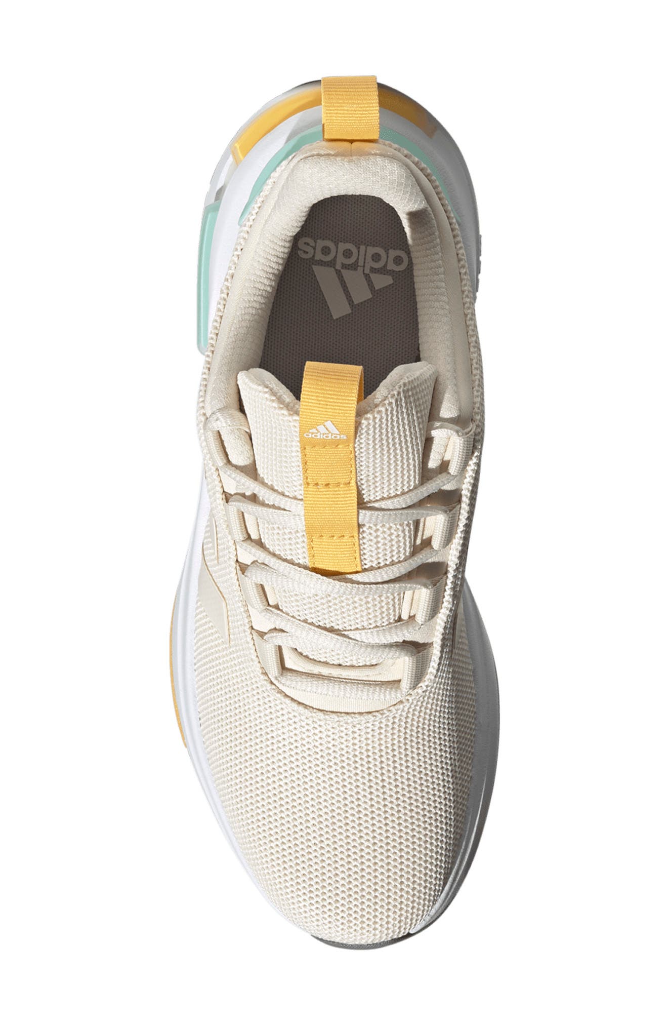 adidas Racer TR23 Sneaker, Alternate, color, Wonder White/ White/ Aqua