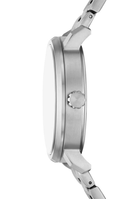 Fossil Rhett Moon Phrase Bracelet Watch, 43mm In Silver