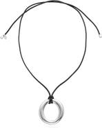 Ettika Circle Pendant Cord Necklace