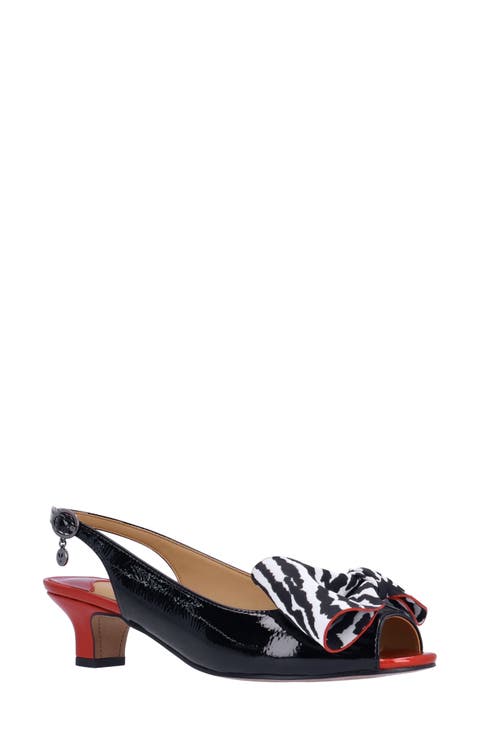 Lirian Slingback Peep Toe Sandal (Women)