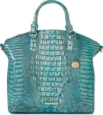 Brahmin NWOT Turquoise Large Duxbury good Bag