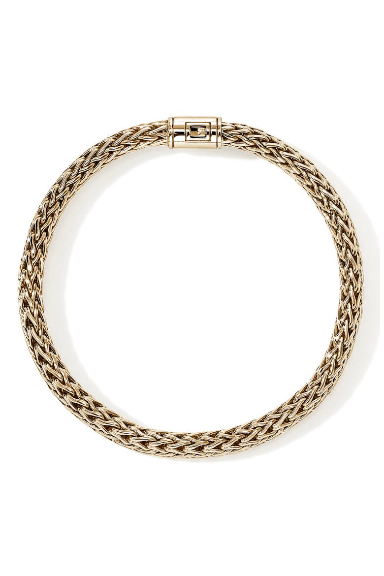 Icon Chain Bracelet, 6.5mm, Alternate, color, GOLD