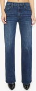 MOTHER Lil Kick It High Waist Straight Leg Jeans