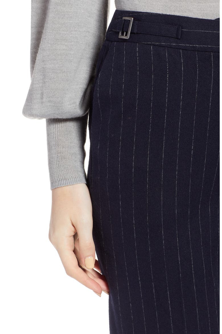 Slim Pants, Alternate, color, NAVY CHALK STRIPE