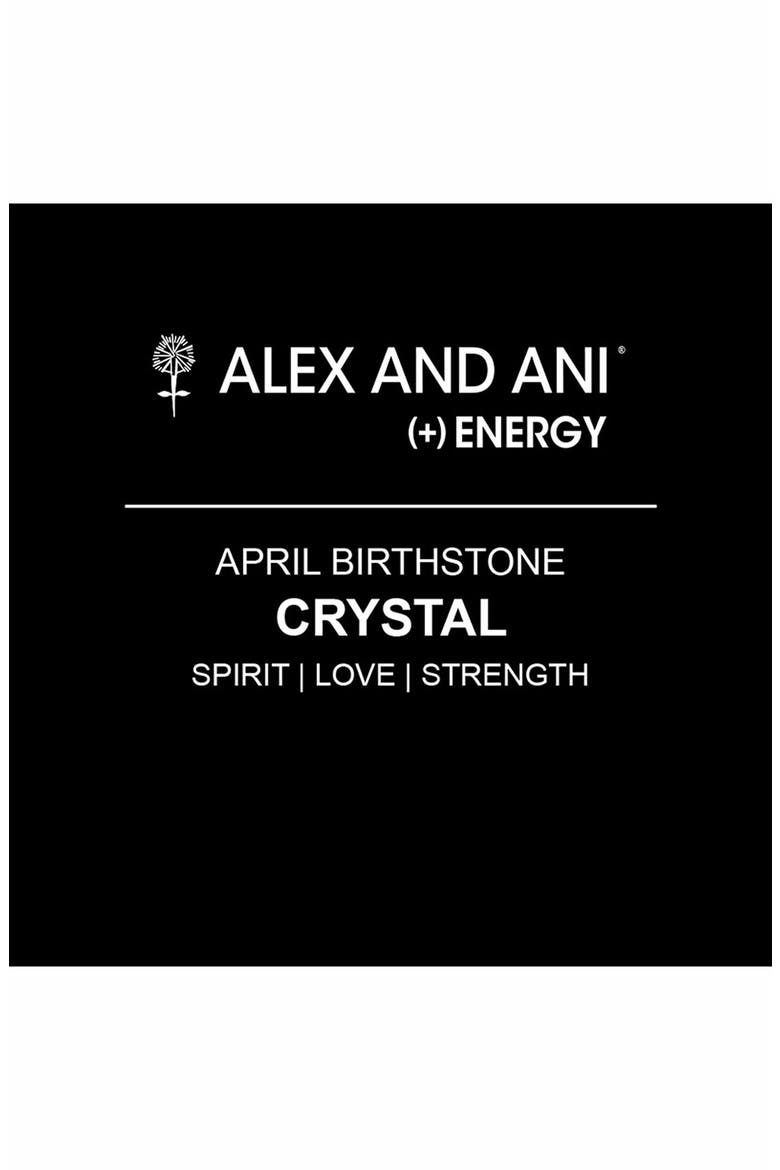 Birthstone Expandable Wire Bangle, Alternate, color, APRIL CRYSTAL