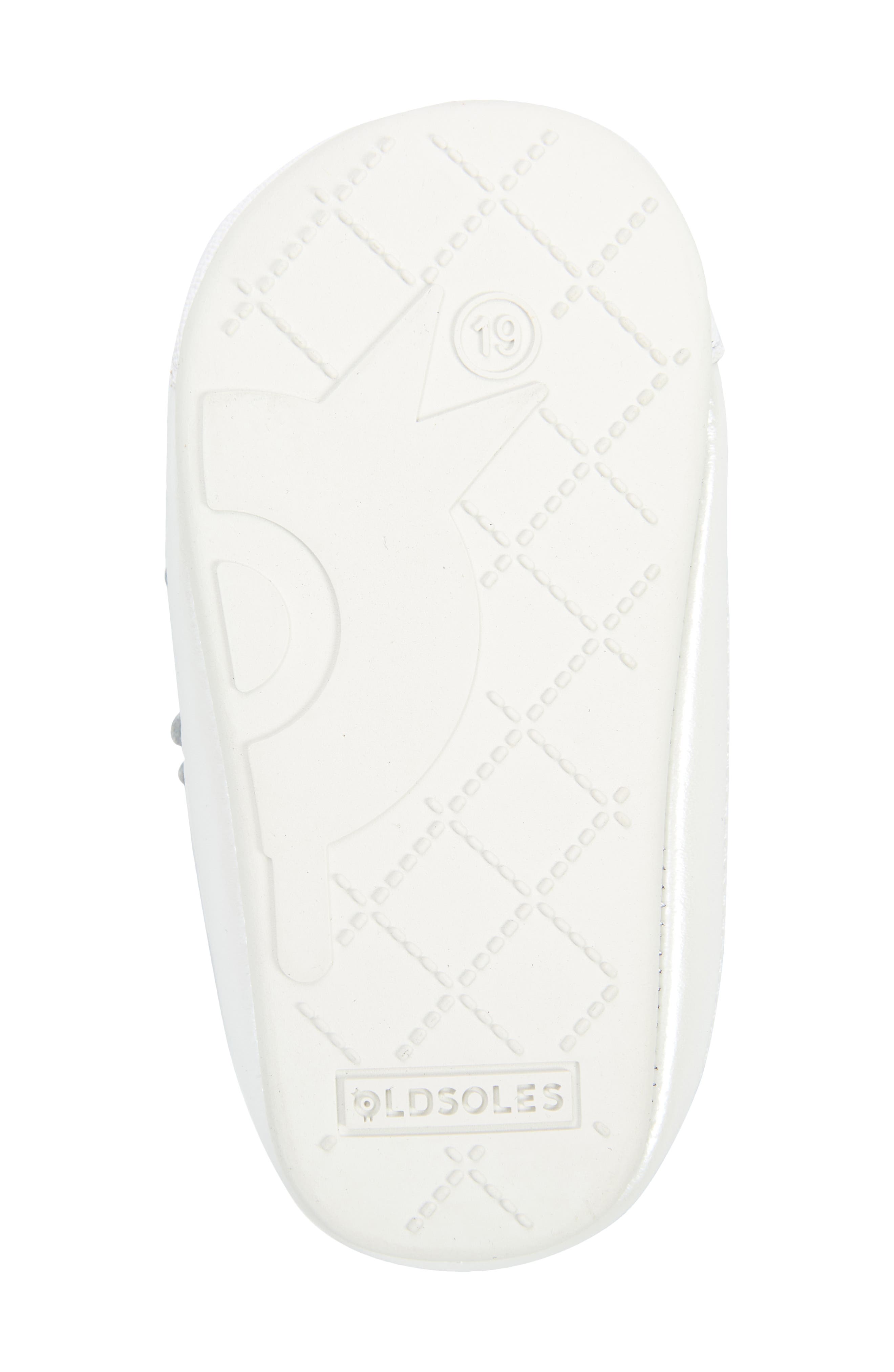 Kids' Flower Sneaker, Alternate, color, NACARDO BLANCO / BLANCO SOLE