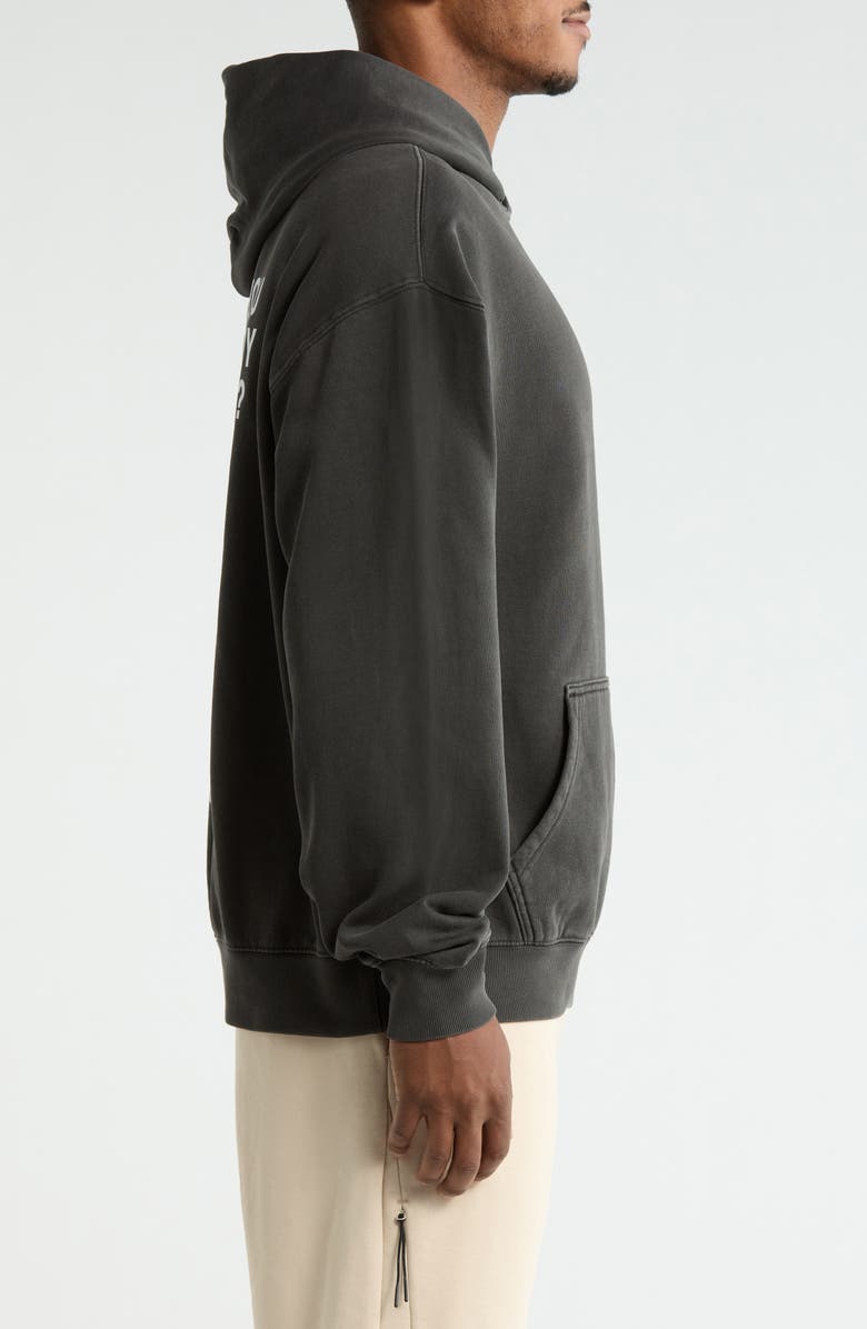 SANTO STUDIO Watching Graphic Hoodie, Alternate, color, Black