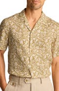 Bonobos Resort Riveria Floral Linen Camp Shirt