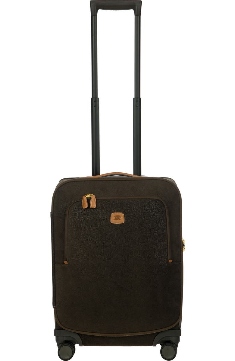 Bric's Life 21" Carry-On Compound Spinner, Main, color, Olive