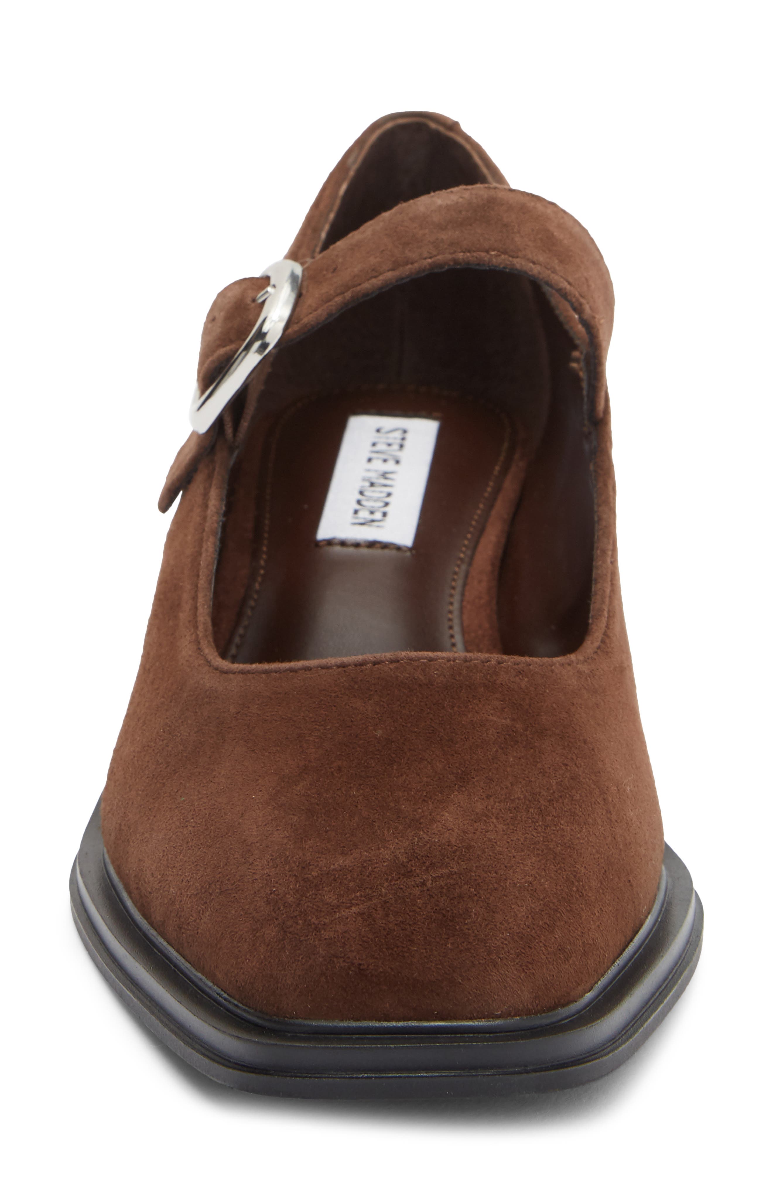 Daphanie Leather Mary Jane, Alternate, color, BROWN SUEDE