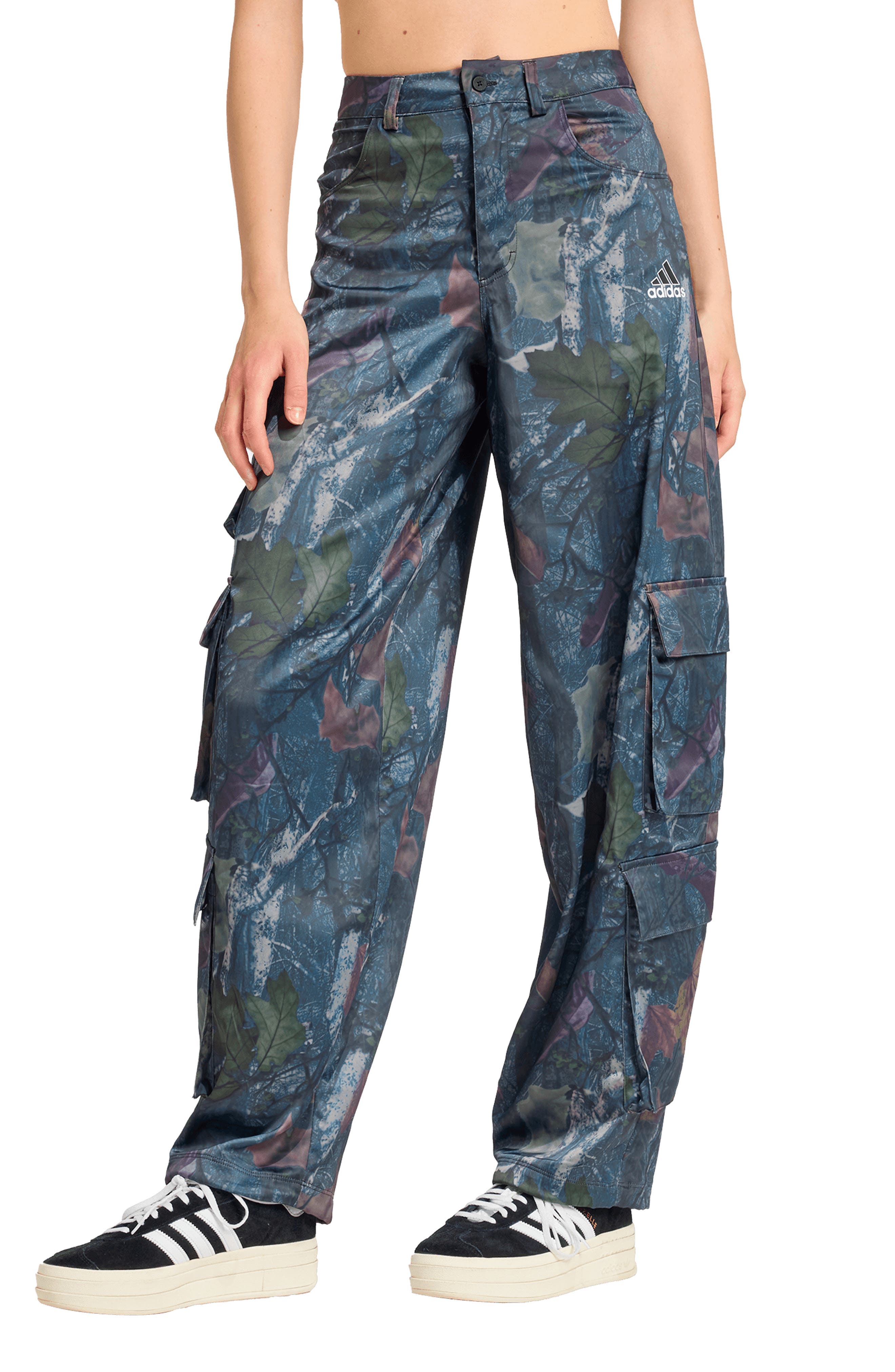 adidas Satin Cargo Pants