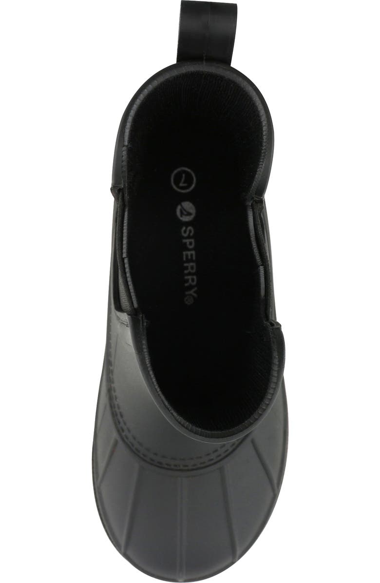 Sperry Kids' Pull-On Rain Boot, Alternate, color, Black
