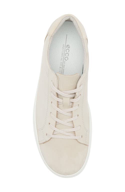 Ecco Classic Low Top Sneaker In Gravel/limestone