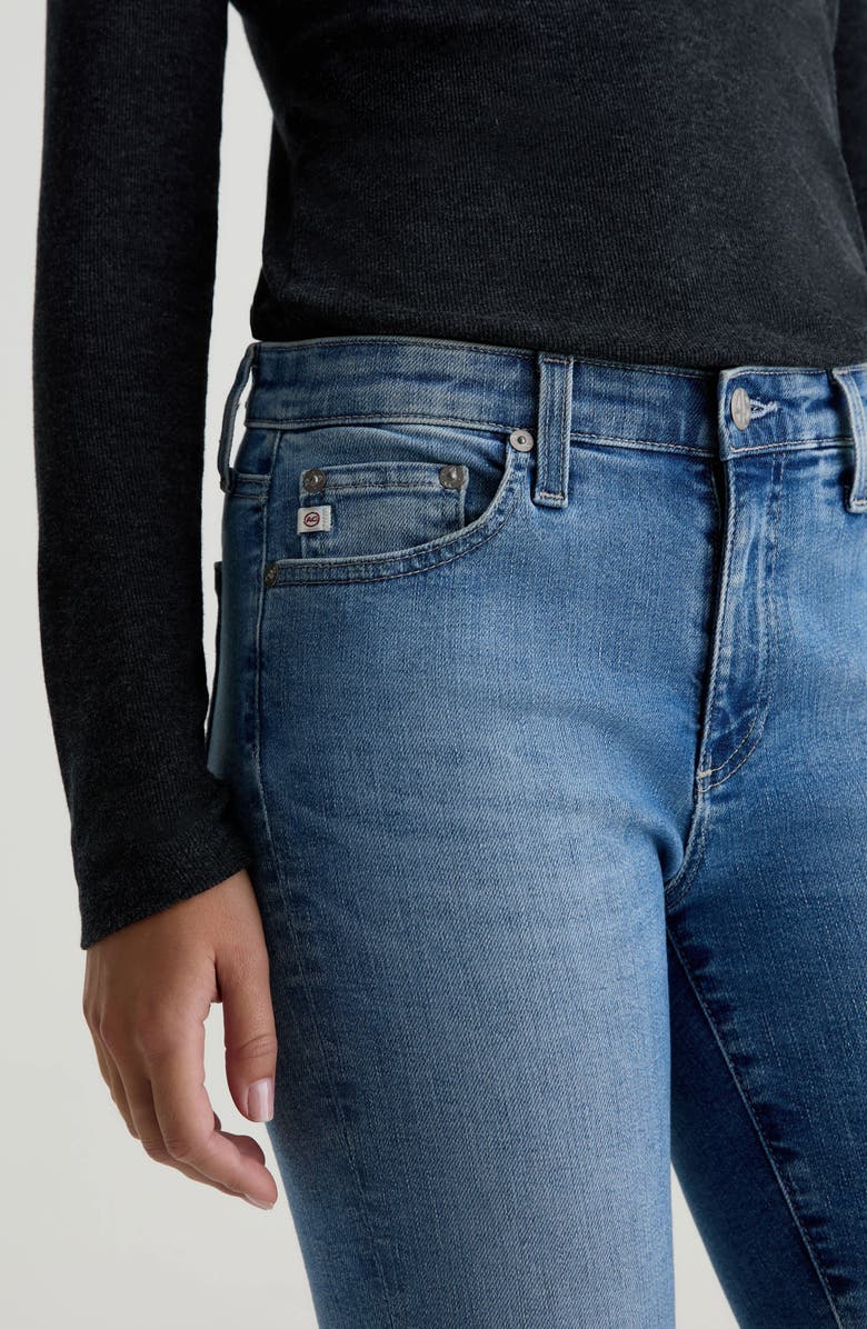 AG Prima Low Rise Cigarette Jeans, Alternate, color, 18 Years Smolder