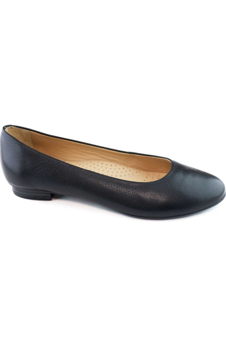 Marc Joseph New York Ferris Leather Ballet Flat, Main, color, Black Napa Soft