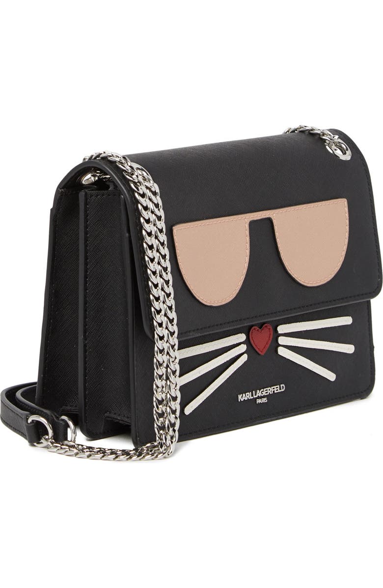 KARL LAGERFELD PARIS Maybelle Flap Shoulder Bag, Alternate, color,