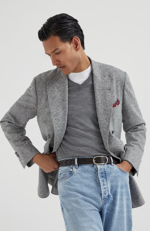 Brunello Cucinelli Cashmere Sweater In Gray