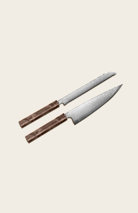 Kumo Chef Knife and Bread Knife Set