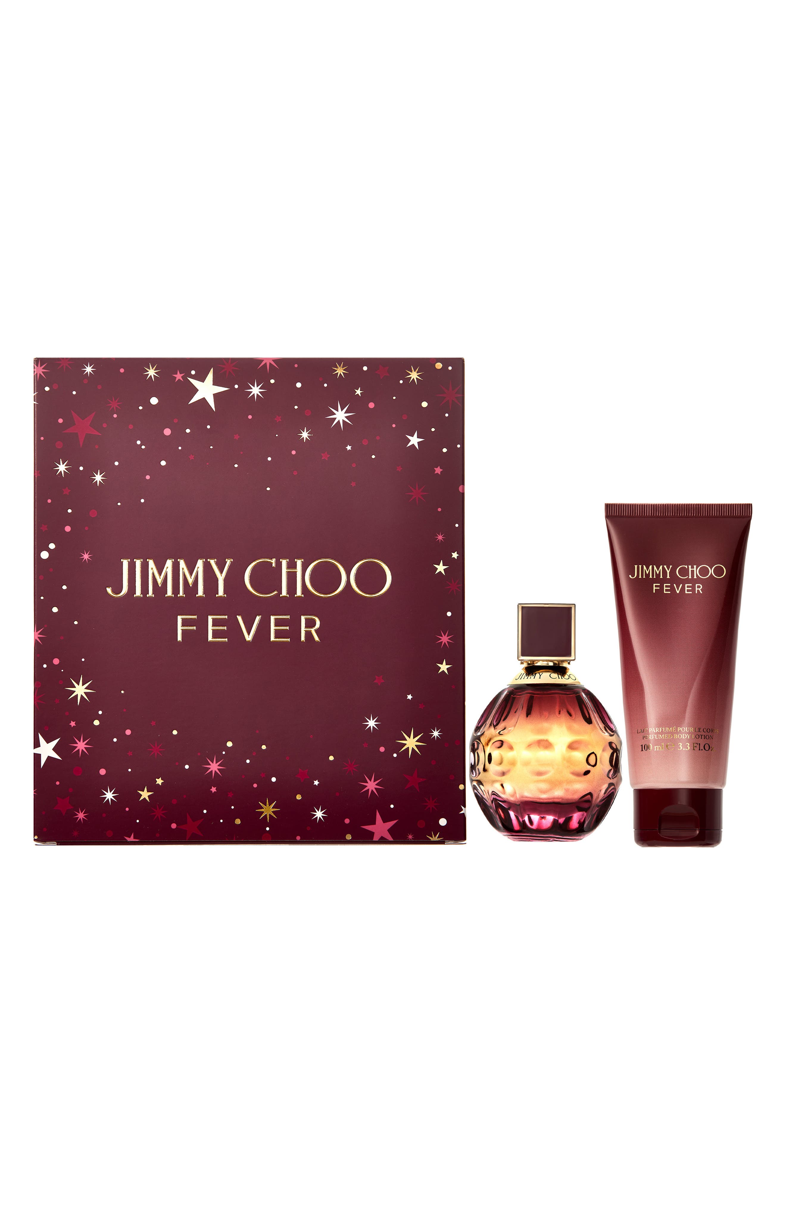 JIMMY CHOO Fever セット（香水・ボディクリーム・ミニ香水） Jimmy Choo Fever 2-Piece Eau de Parfum Set (Women) | Nordstromrack