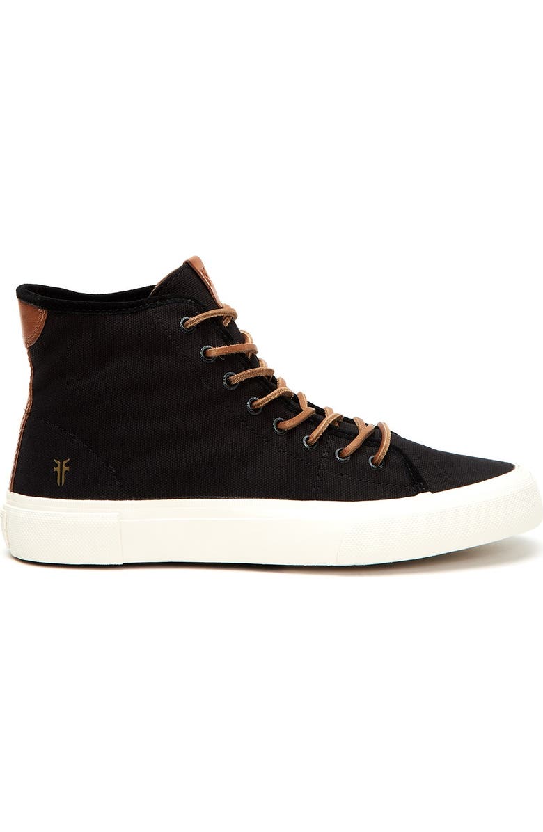 Frye Ludlow Canvas High-Top Sneaker, Alternate, color,