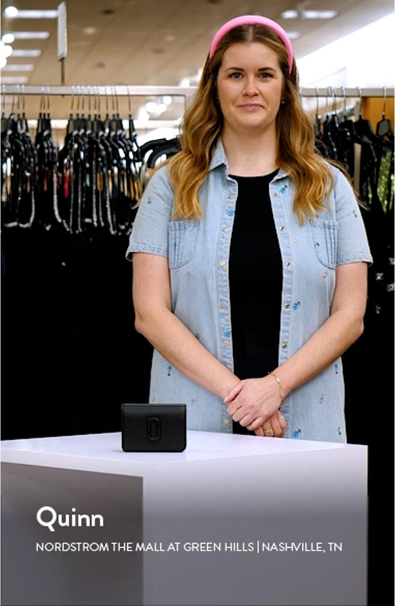 The Mini Compact Leather Bifold Wallet, sales video thumbnail