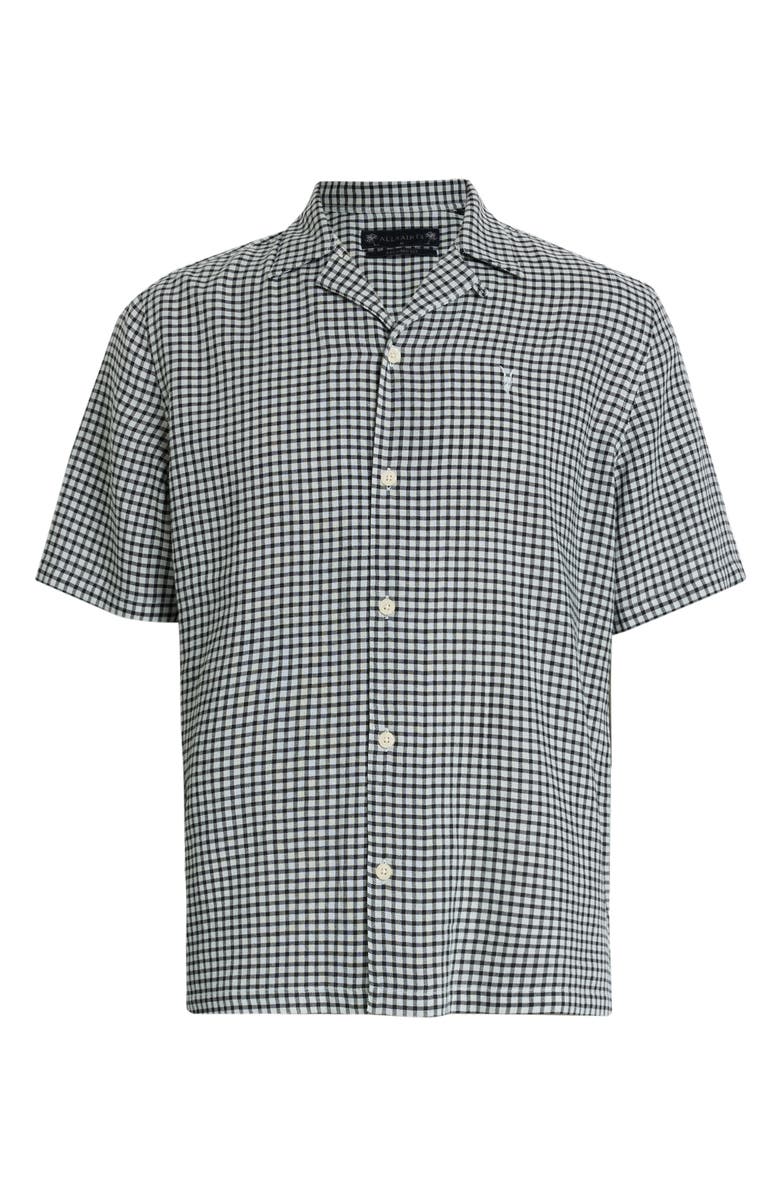 AllSaints Glendale Check Camp Shirt, Alternate, color, 