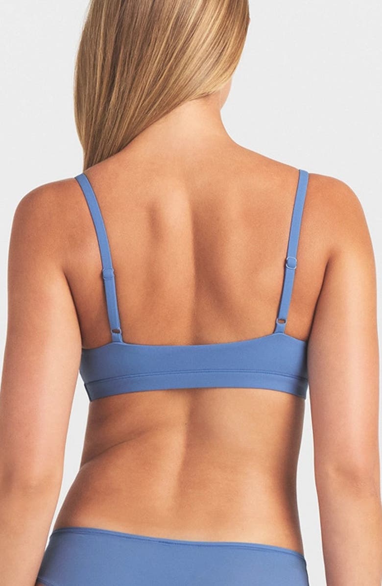 SKIMS Fits Everybody Scoop Bralette, Alternate, color, Arctic