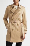 Burberry Kensington Mid Length Heritage Trench Coat