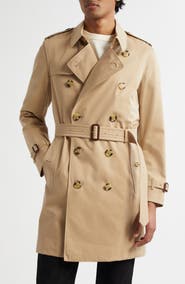 Burberry Kensington Mid Length Heritage Trench Coat