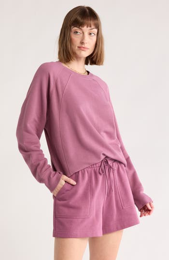 Zella Drew Crewneck Sweatshirt In Pink