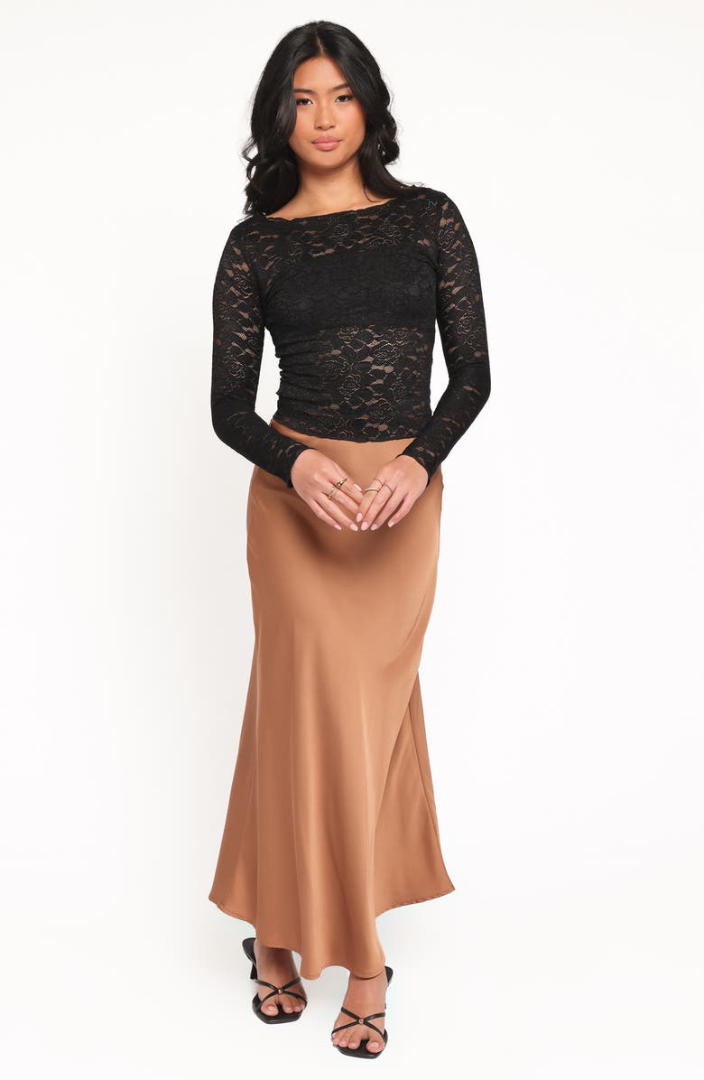 Petal & Pup Iveta Lace Top, Alternate, color, Black