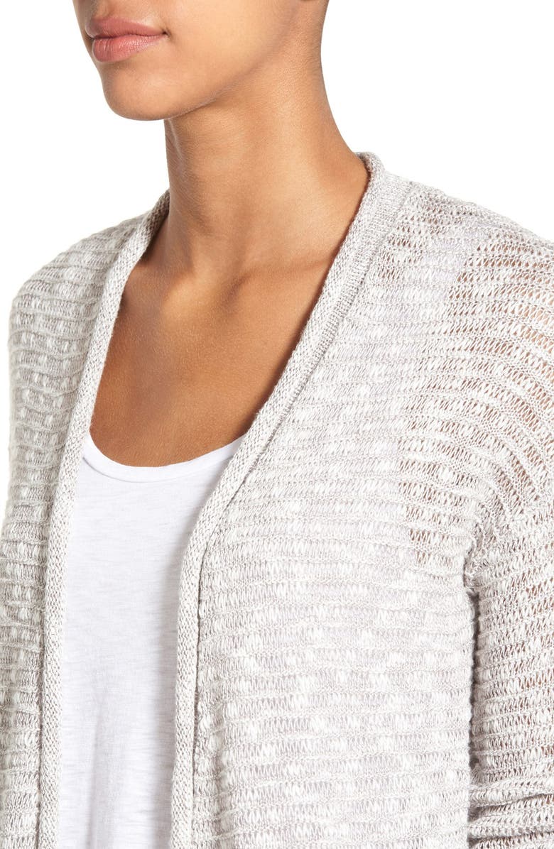 Caslon<sup>®</sup> Open Stitch Long Cardigan, Alternate, color,