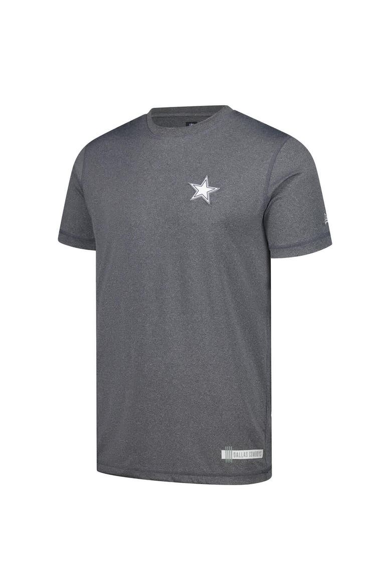 Men's New Era Heather Gray Dallas Cowboys 2024 NFL Training Camp T-Shirt, Alternate, color, Heather Gray