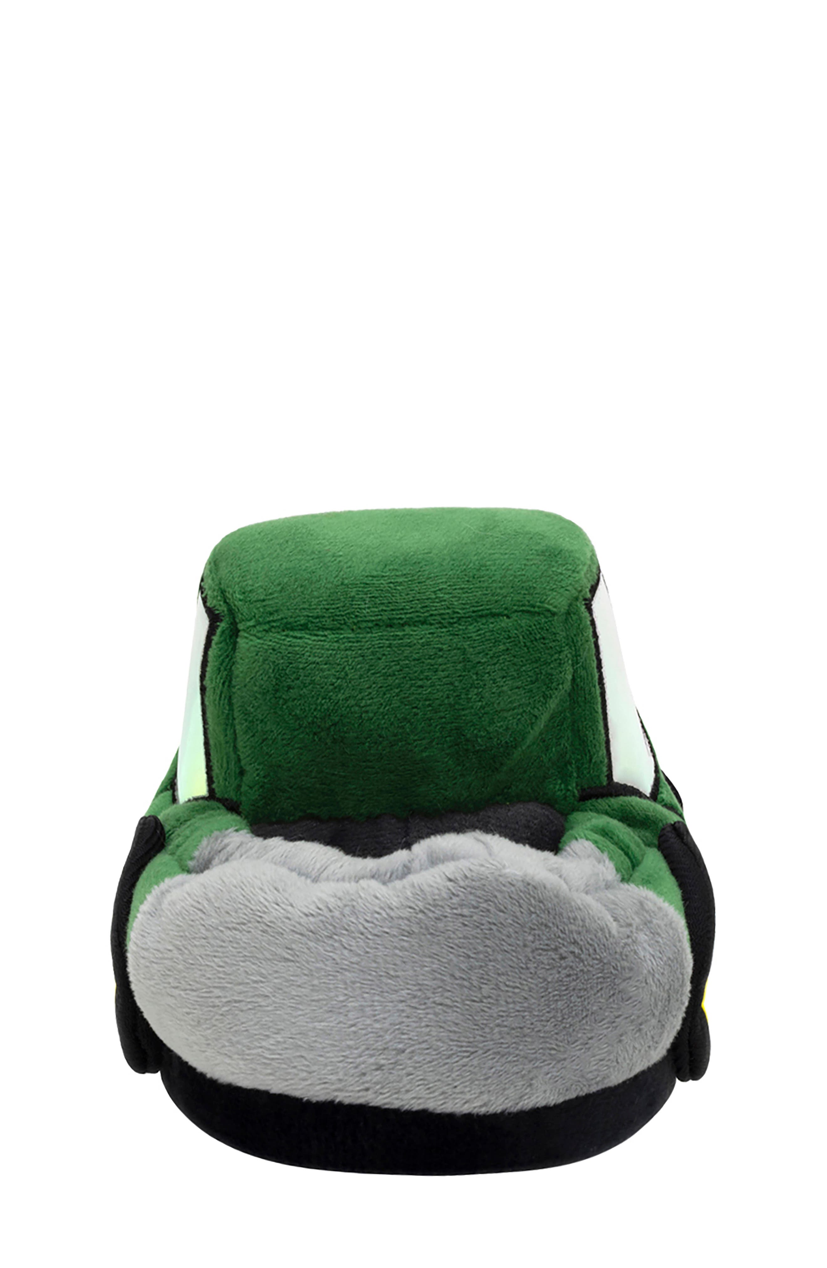 Robeez<sup>®</sup> Kids' Tractor LIght-Up Slipper, Alternate, color, Green