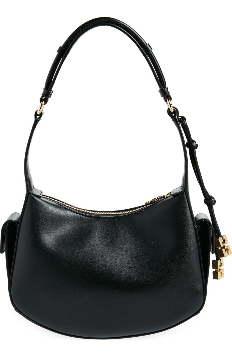Ganni Leather Shoulder Bag, Alternate, color,