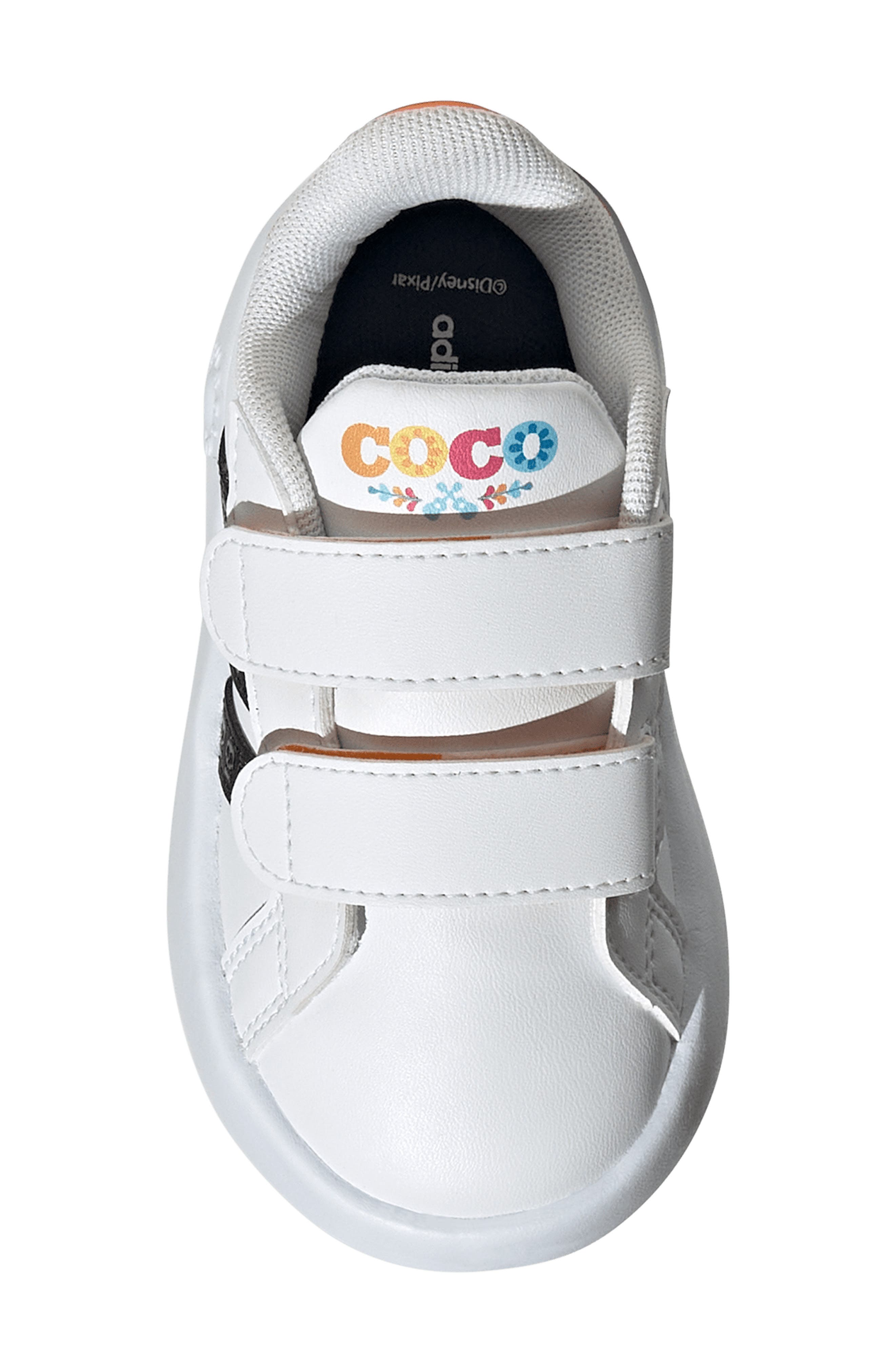 adidas x Disney<sup>®</sup> Kids' Grand Court Coco Sneaker, Alternate, color, 