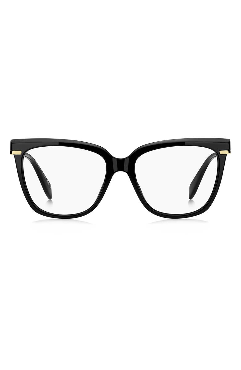 Marc Jacobs 53mm Cat Eye Optical Glasses, Main, color, 