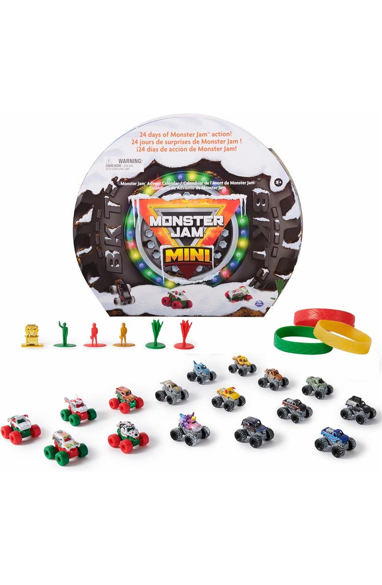 Grave Digger Holiday Calendar Die Cast Vehicles, Main, color, Multi Color