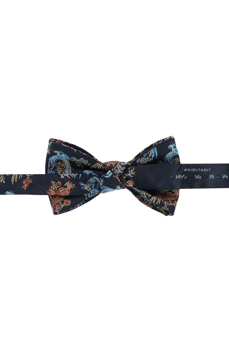 Trafalgar Birds of Prosperity Silk Bow Tie, Alternate, color, 