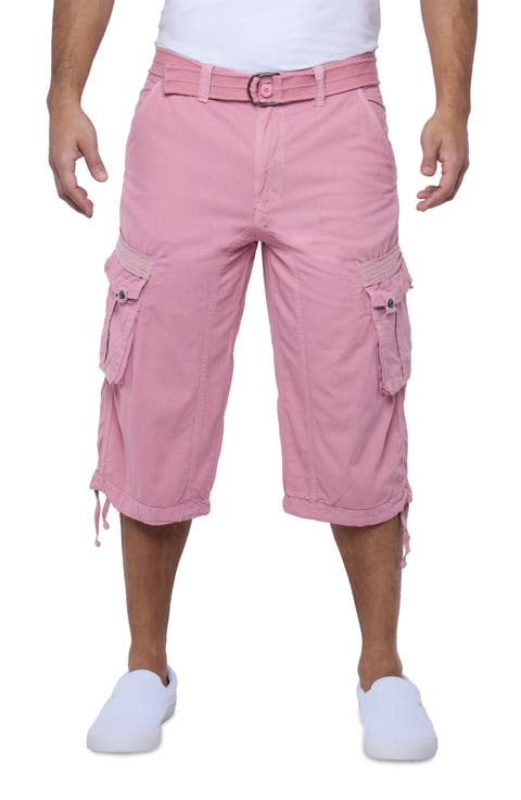 Belted Cargo Shorts