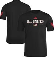 adidas Men's adidas Black D.C. United 2025 Archive Collection Jersey Hook T-Shirt