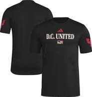 adidas Men's adidas Black D.C. United 2025 Archive Collection Jersey Hook T-Shirt