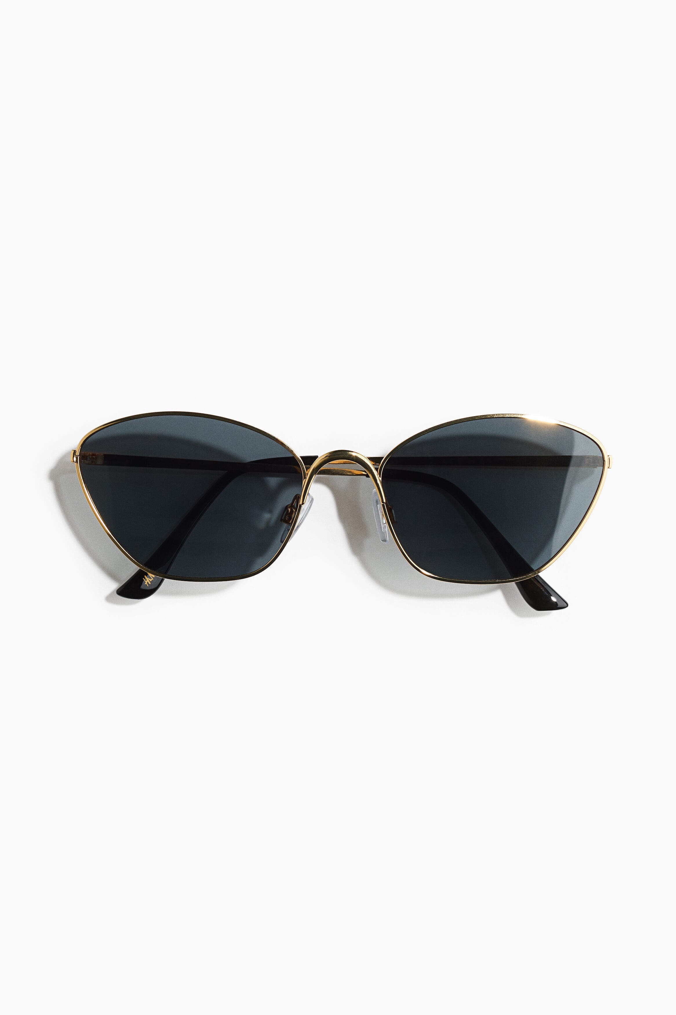 H&M Polarised Sunglasses, Main, color, Gold-Colored/Black