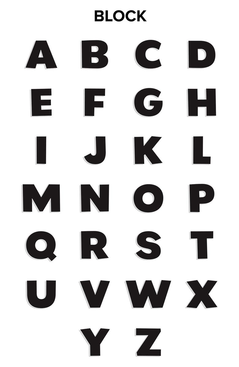 BaubleBar Pisa Custom Letter Charm Bracelet, Alternate, color, Gold