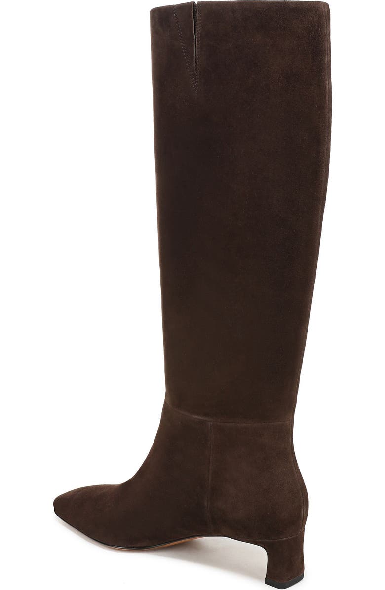 Vince Harlan Knee High Boot, Alternate, color, Cacao Brown Suede
