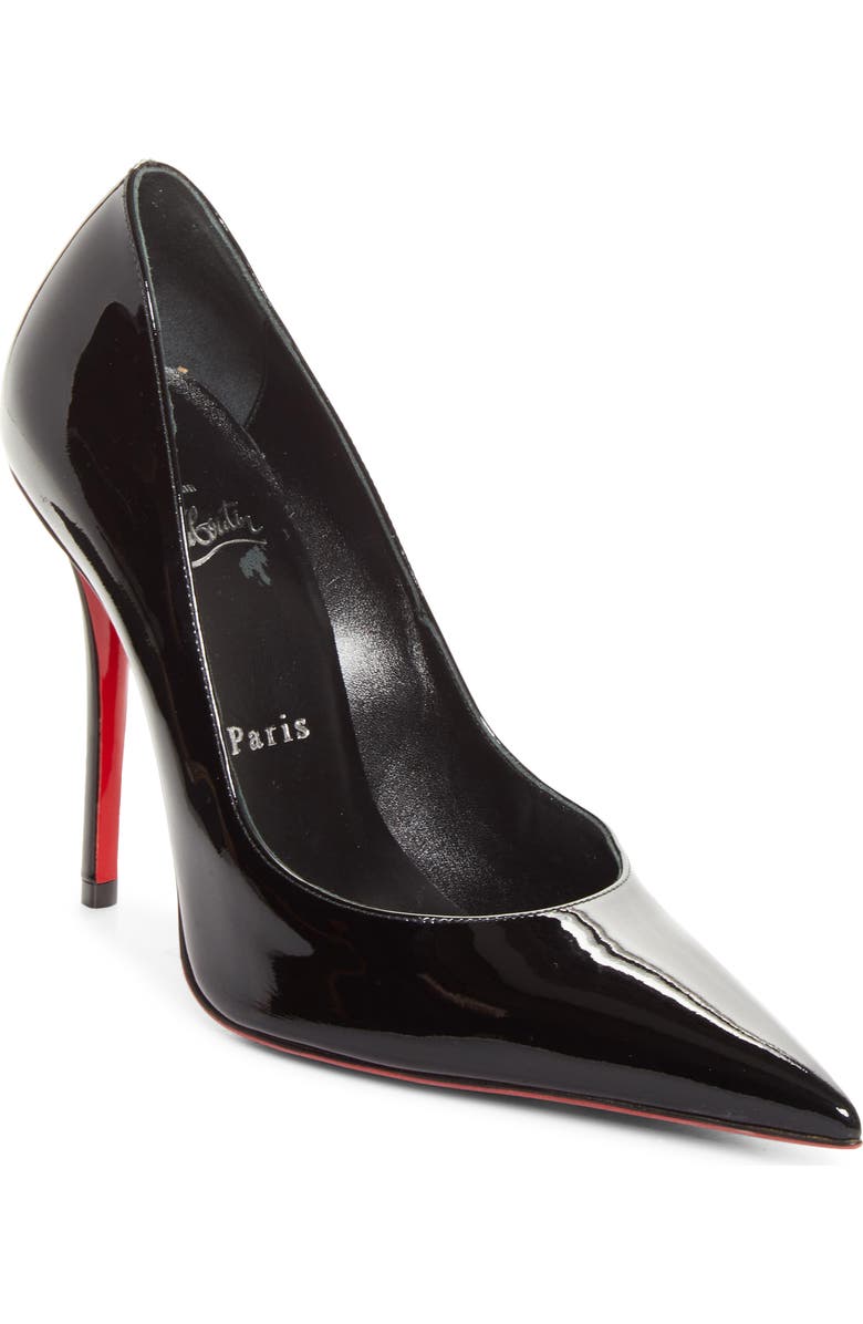 Christian Louboutin Miss Z Pointed Toe Pump, Main, color, Black