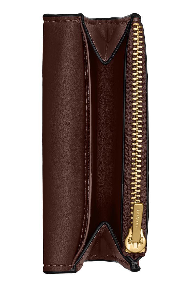 Essential Leather Card Holder, Alternate, color, B4/MAPLE