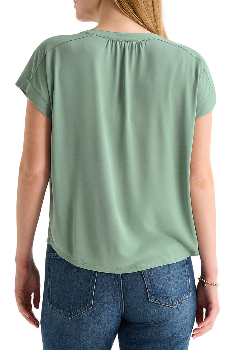 Sandwash Notch Top, Alternate, color, LILY PAD
